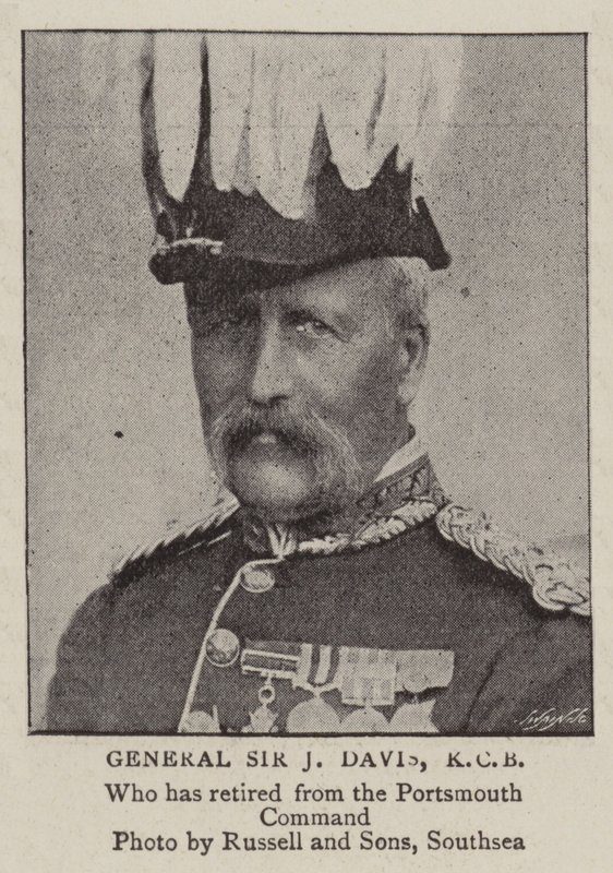 Generale Sir J Davis, KCB da English Photographer