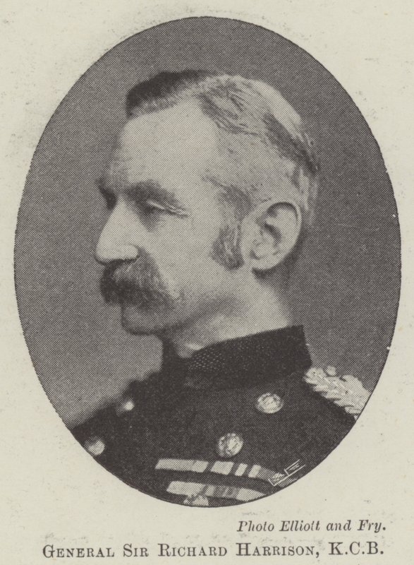 Generale Sir Richard Harrison, KCB da English Photographer