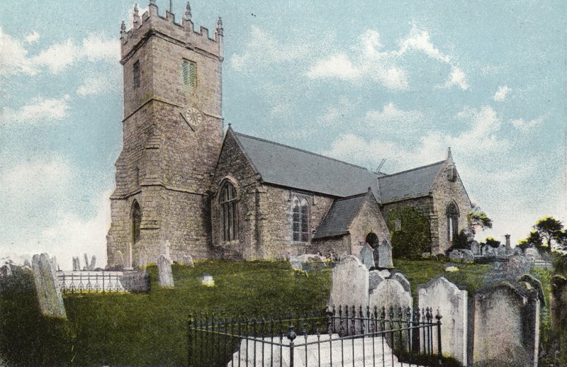 Chiesa di Godshill da English Photographer