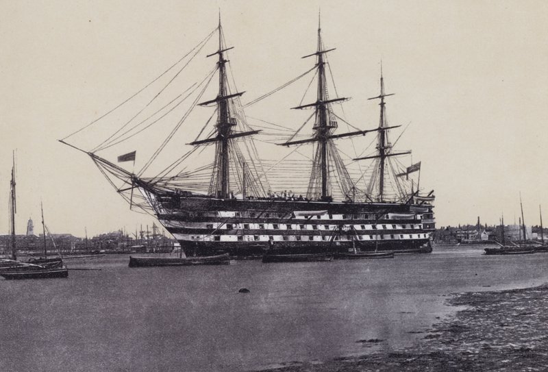 HMS St Vincent da English Photographer