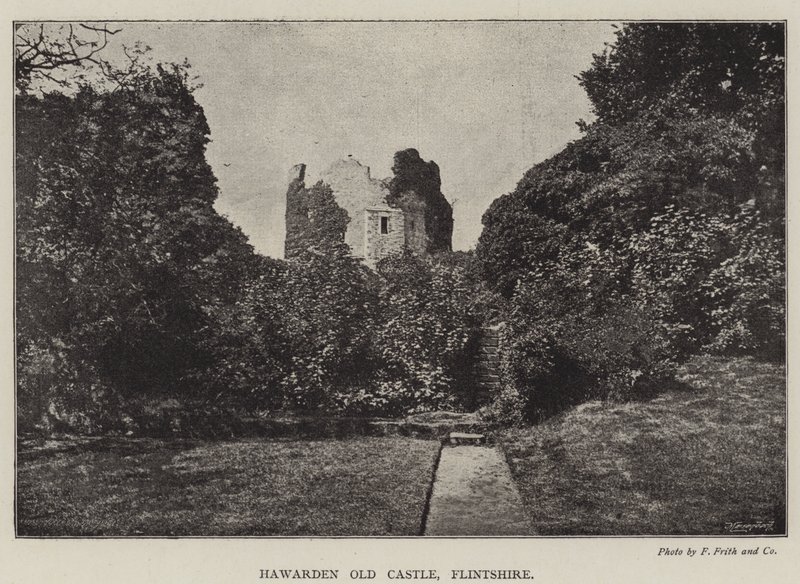 Vecchio Castello di Hawarden, Flintshire da English Photographer
