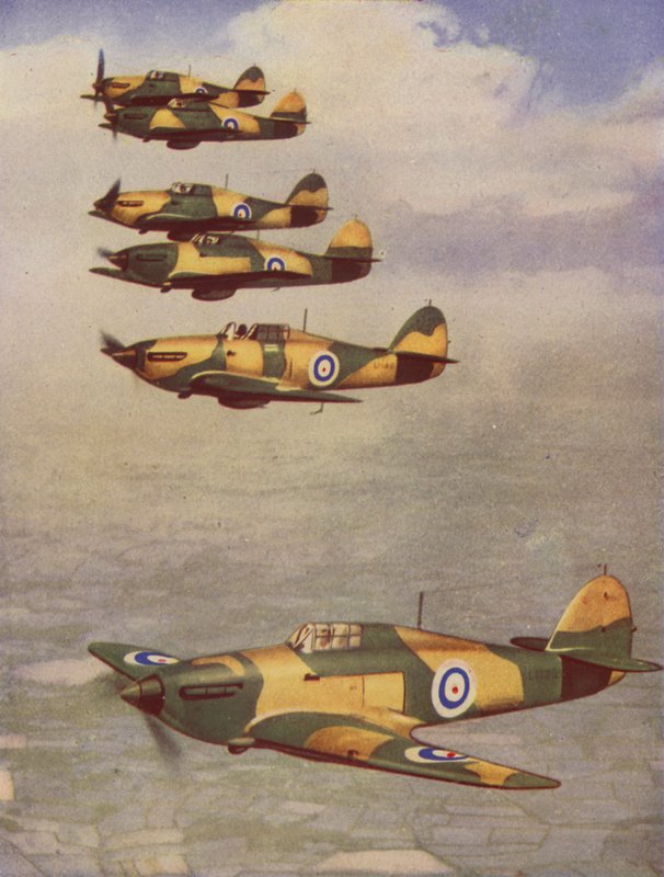 Hawker Hurricanes da English Photographer