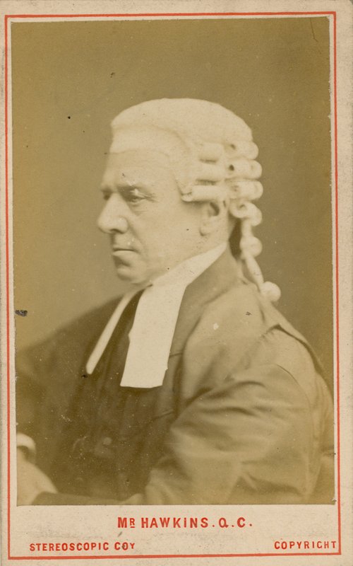 Henry Hawkins QC, 1° Barone Brampton da English Photographer