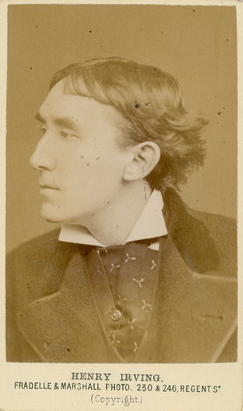 Henry Irving, attore da English Photographer
