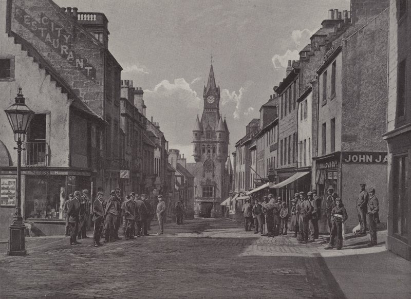 High Street, Dunfermline da English Photographer