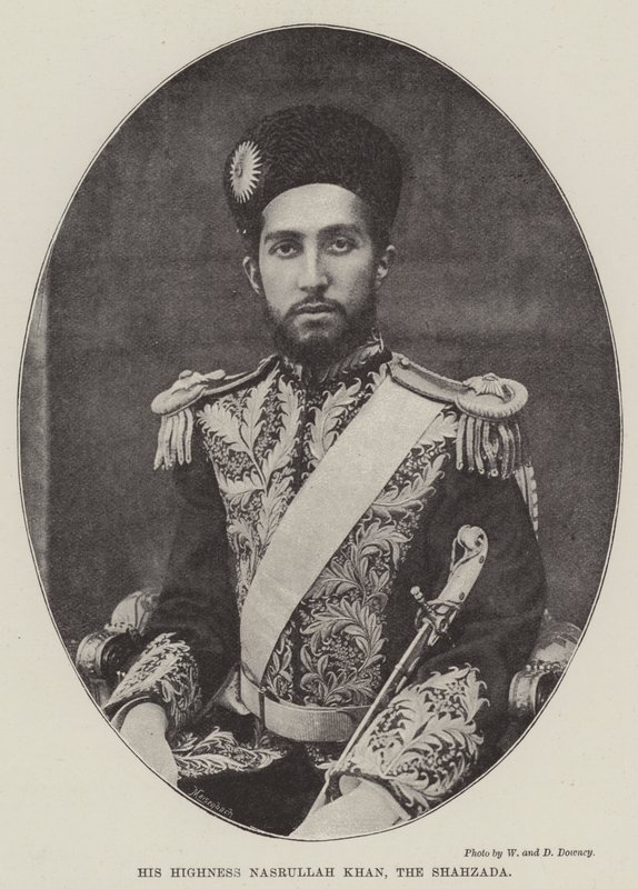 Sua Altezza Nasrullah Khan, lo Shahzada da English Photographer