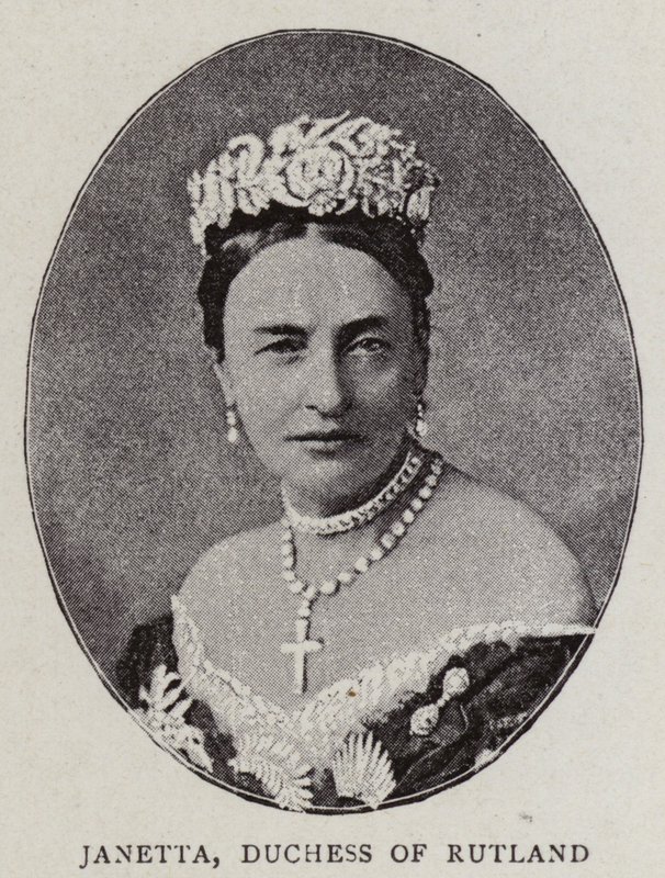 Janetta, Duchessa di Rutland da English Photographer