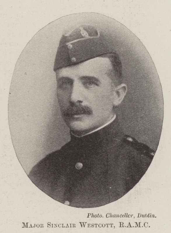 Maggiore Sinclair Westcott, RAMC da English Photographer