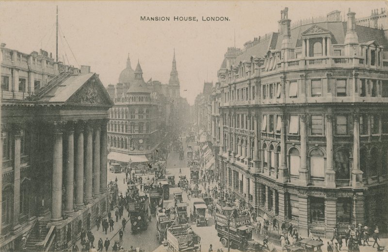 Mansion House, Londra da English Photographer