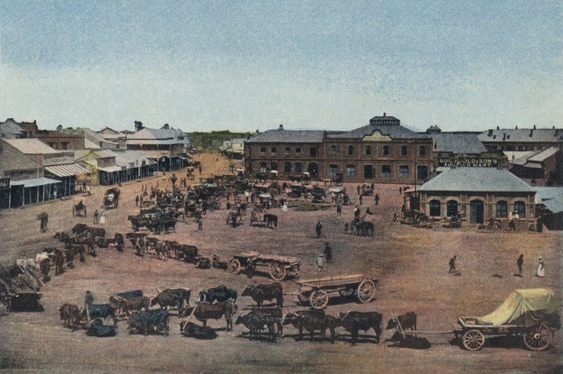 Piazza del Mercato, Kimberley da English Photographer