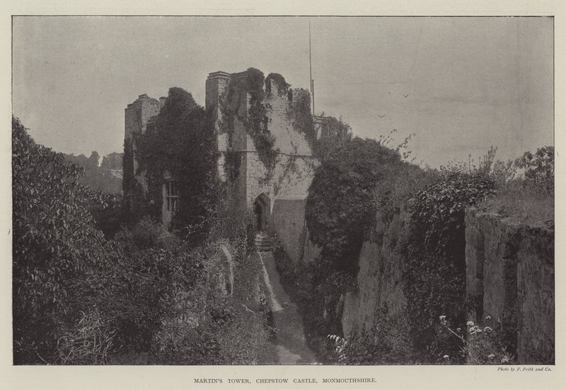 Torre di Martino, Castello di Chepstow, Monmouthshire da English Photographer