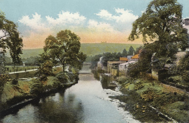 Ponte di Matlock, sul Fiume Derwent da English Photographer