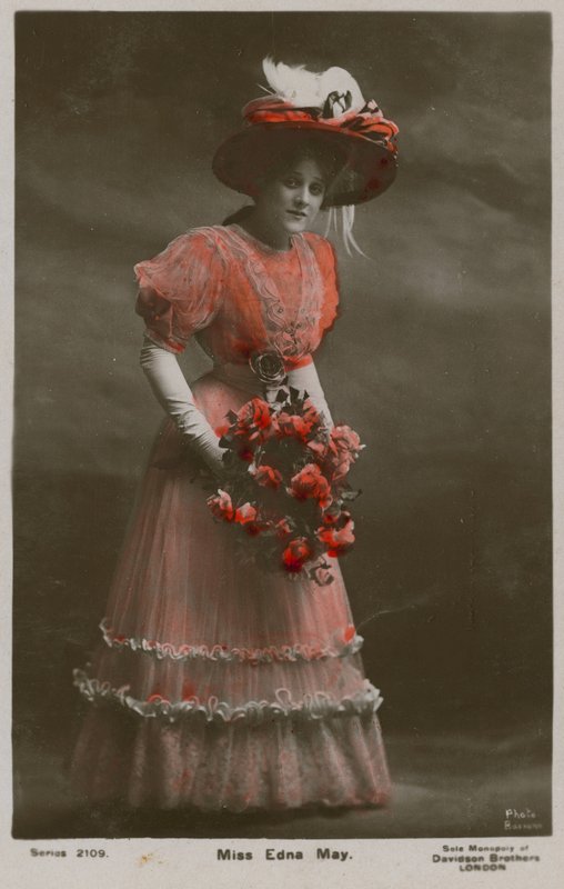 Miss Edna May da English Photographer