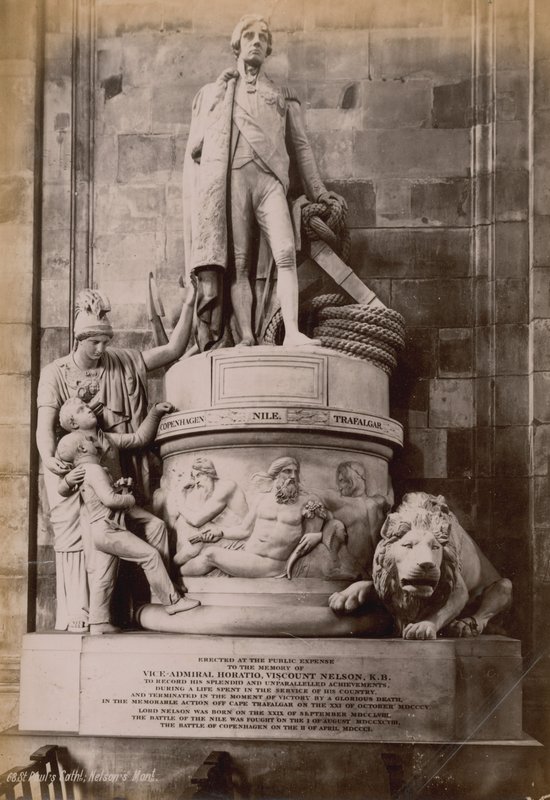 Monumento al Vice Ammiraglio Horatio Nelson da English Photographer
