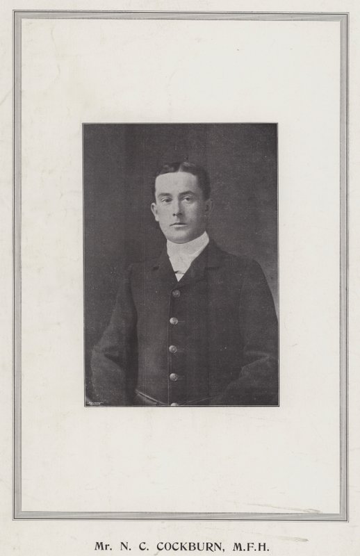 Mr N C Cockburn, MFH da English Photographer