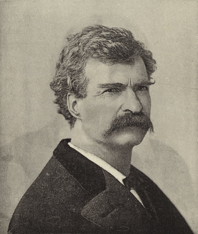 Samuel Clemens (Mark Twain) da English Photographer