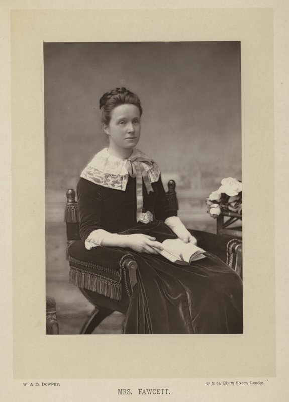 Mrs Fawcett da English Photographer