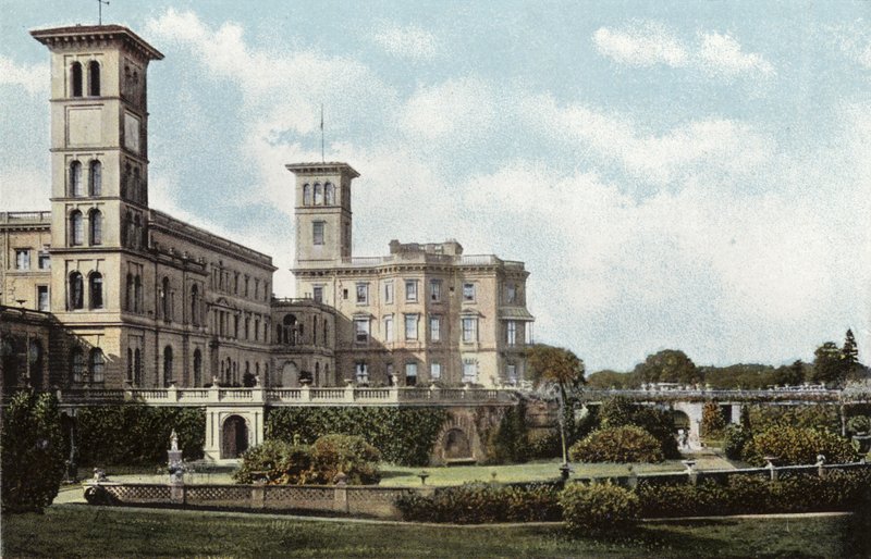 Terrazza di Osborne House da English Photographer