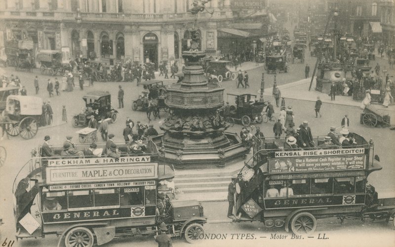 Piccadilly Circus, Londra da English Photographer