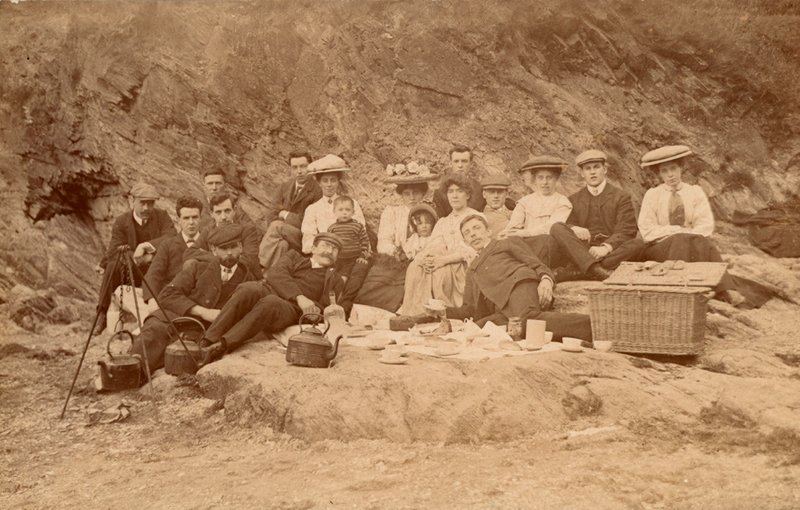 Picnic sulla spiaggia da English Photographer