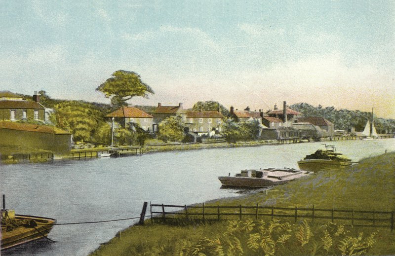Reedham, dal Ponte Ferroviario da English Photographer