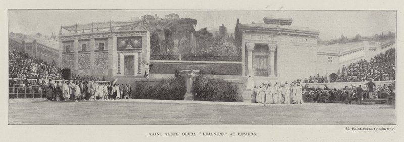Opera Dejanire di Saint Saens a Beziers da English Photographer