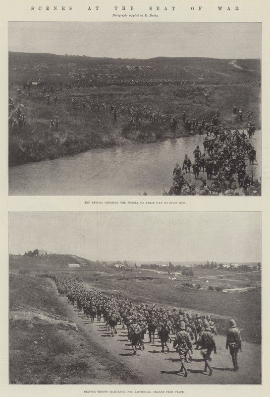Scene al fronte di guerra da English Photographer