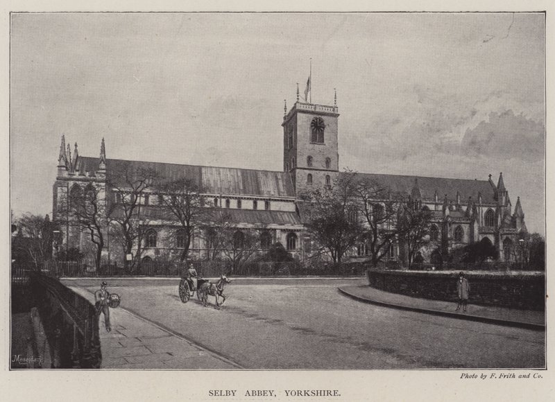 Abbazia di Selby, Yorkshire da English Photographer
