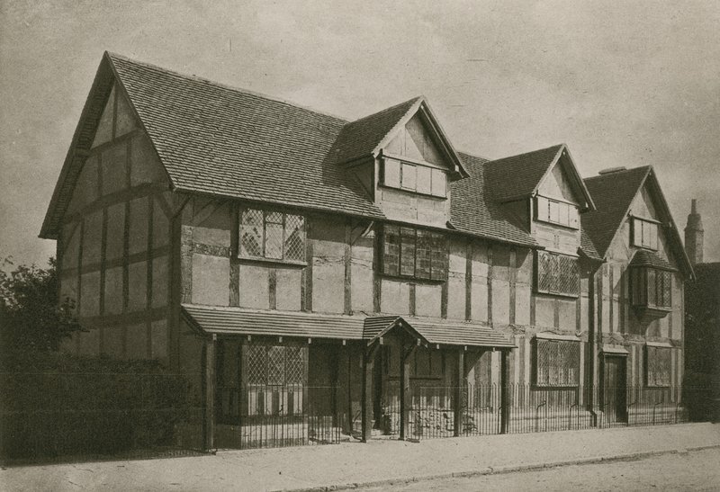 Casa di Shakespeare, Stratford-on-Avon da English Photographer