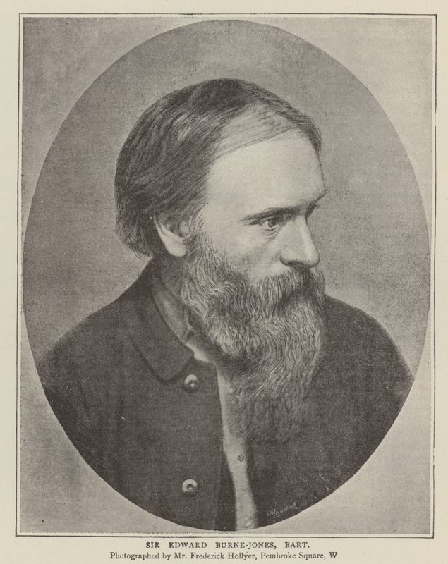 Sir Edward Burne-Jones da English Photographer