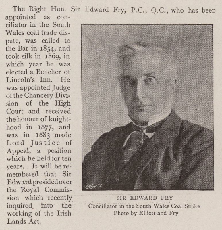 Sir Edward Fry da English Photographer