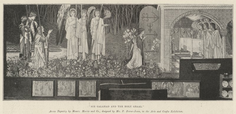 Sir Galahad e il Santo Graal da English Photographer