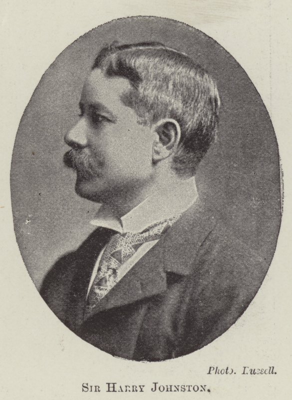 Sir Harry Johnston da English Photographer
