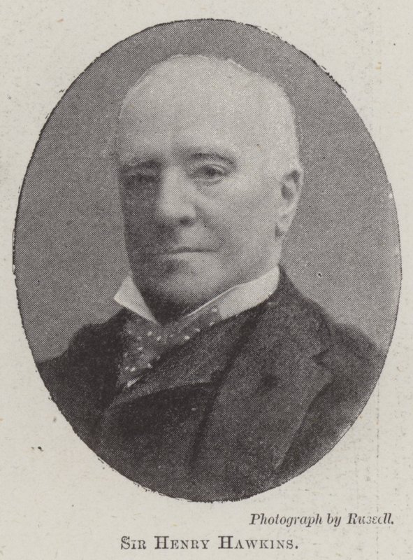 Sir Henry Hawkins da English Photographer