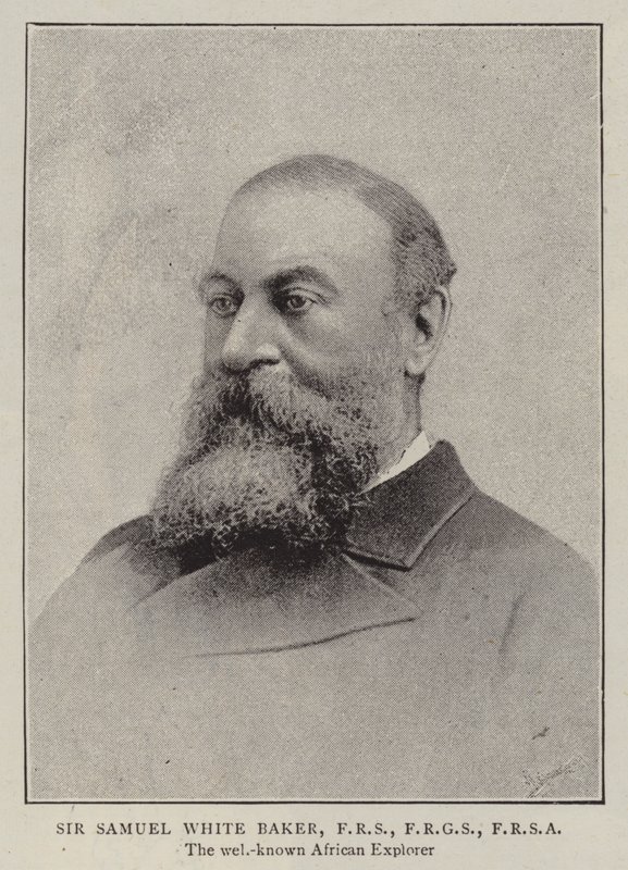 Sir Samuel White Baker, FRS, FRGS, FRSA da English Photographer