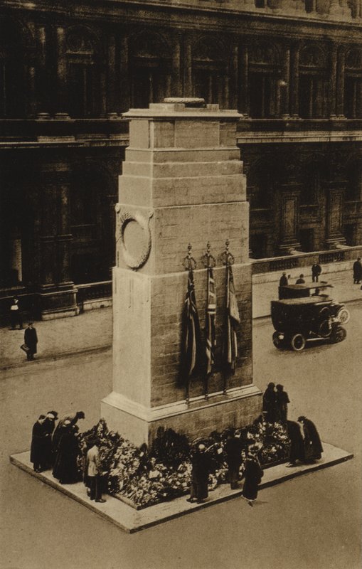 Il Cenotafio, Whitehall, Londra da English Photographer