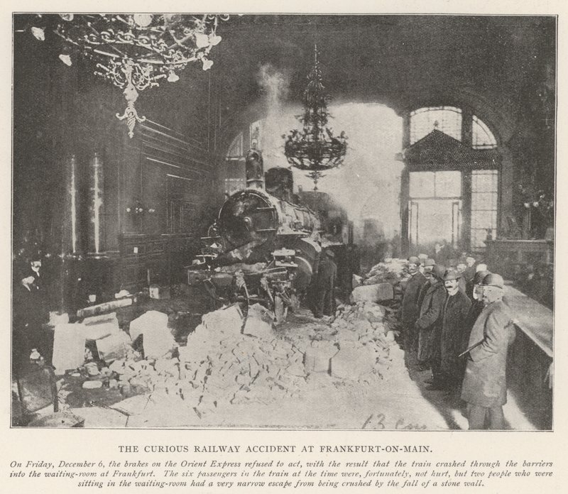 Il curioso incidente ferroviario a Francoforte sul Meno da English Photographer