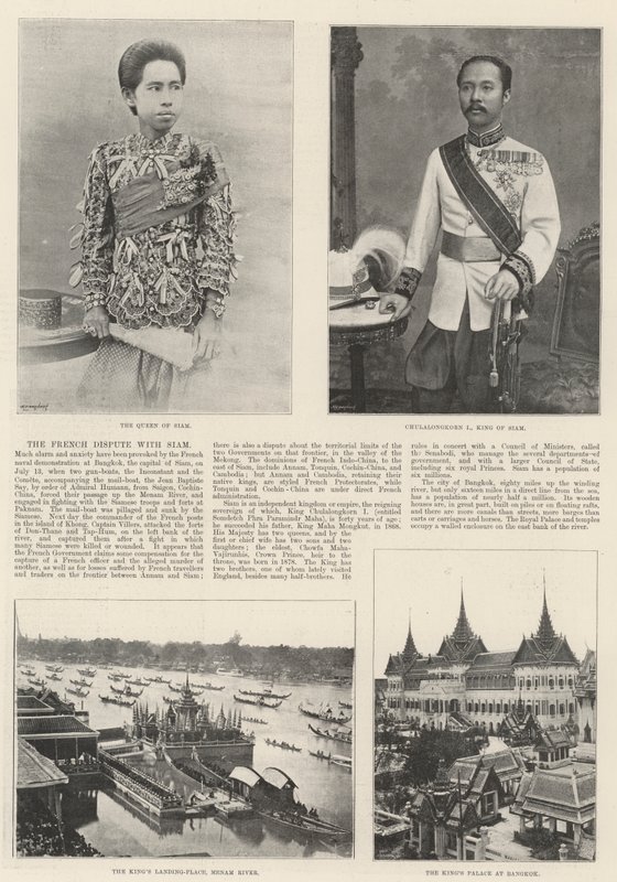 La Disputa Francese con il Siam da English Photographer