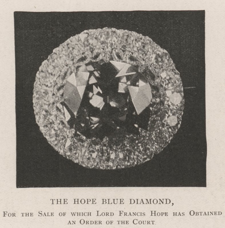 Il diamante blu Hope da English Photographer