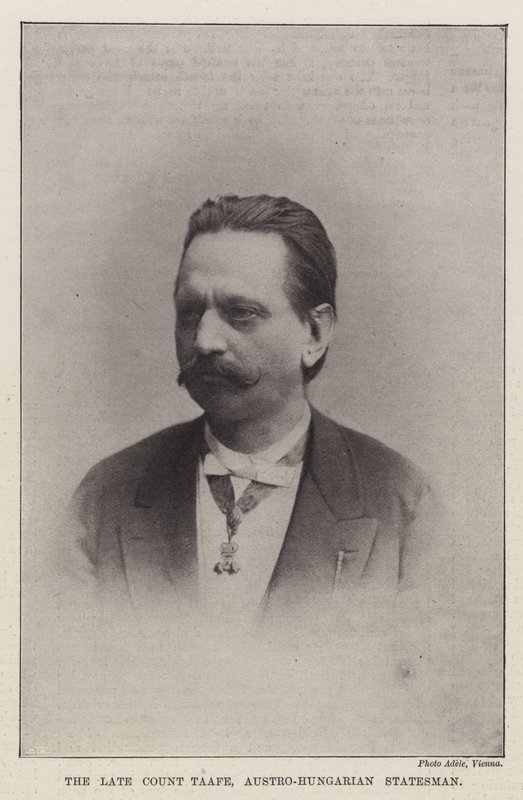 Il Defunto Conte Taafe, Statista Austro-Ungarico da English Photographer