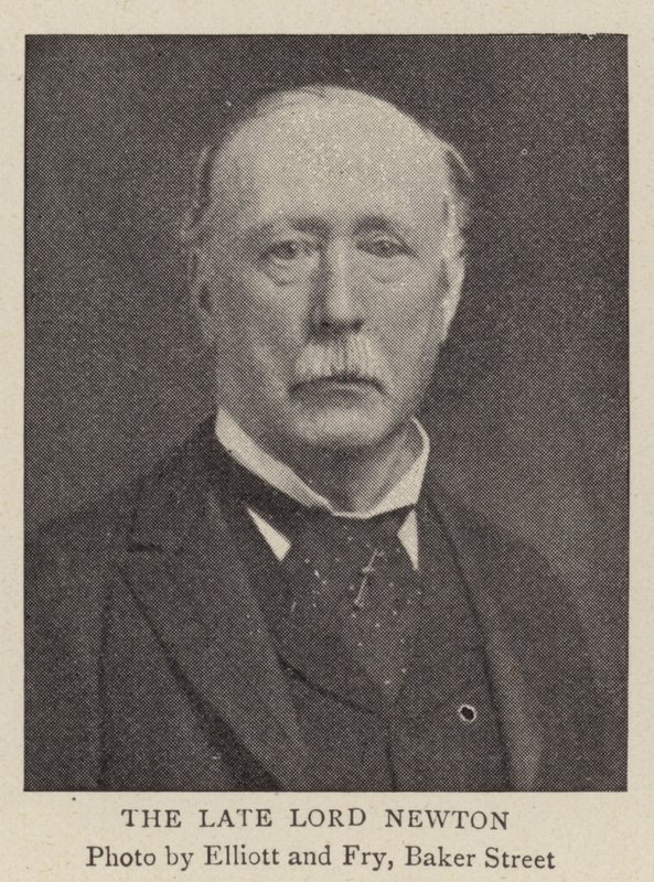 Il defunto Lord Newton da English Photographer