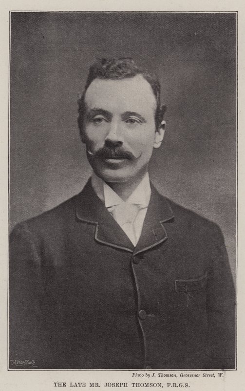 Il Defunto Signor Joseph Thomson, FRGS da English Photographer