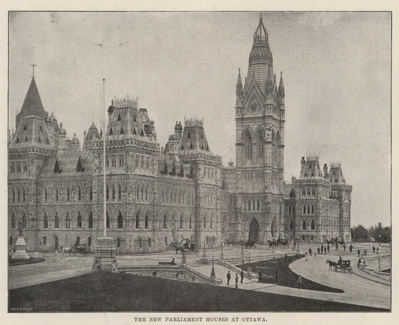 Le Nuove Case del Parlamento a Ottawa da English Photographer