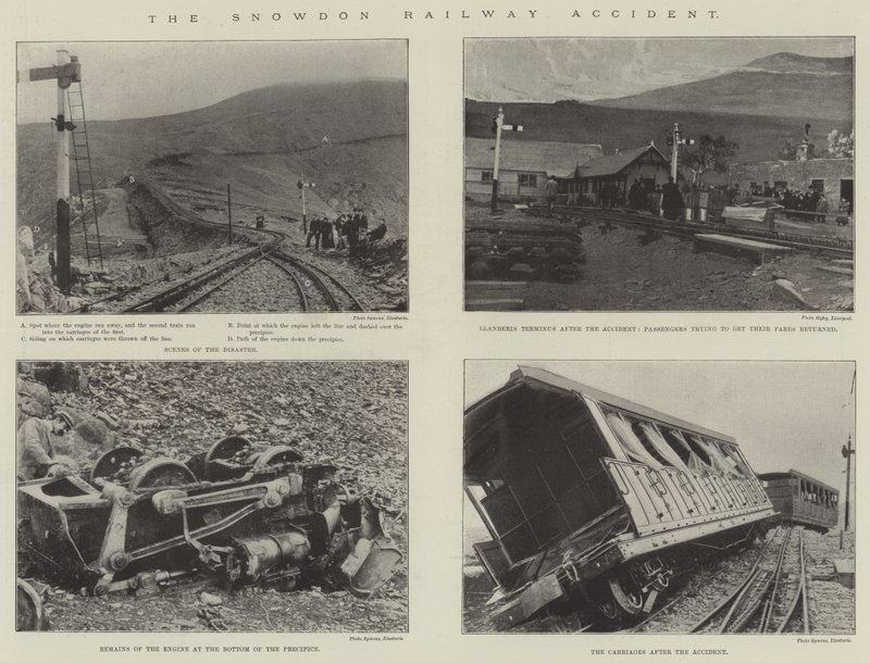 Incidente Ferroviario di Snowdon da English Photographer