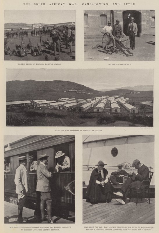 La guerra sudafricana, campagne e dopo da English Photographer
