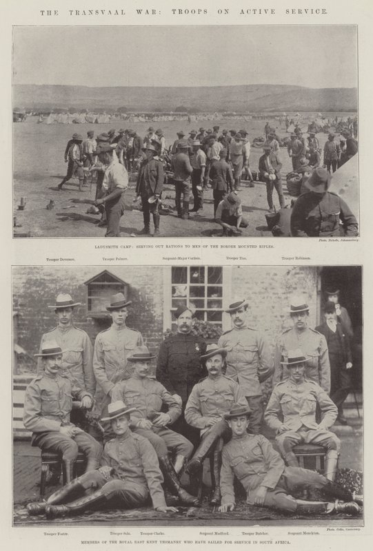 La guerra del Transvaal, truppe in servizio attivo da English Photographer