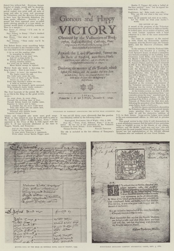 Il centenario dei volontari, 1799-1899 da English Photographer