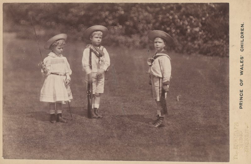 I figli di Edoardo, Principe di Galles da English Photographer