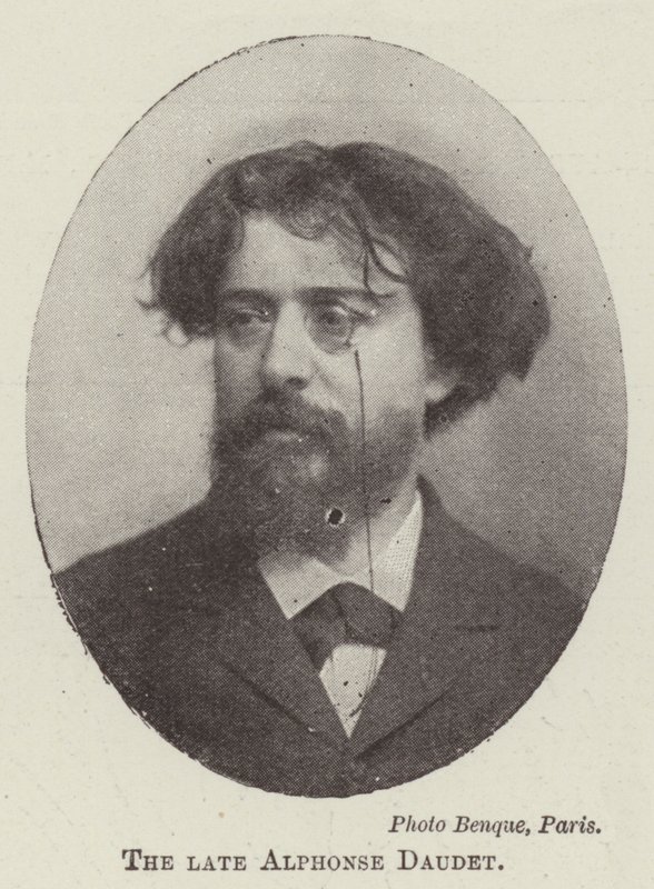 Il defunto Alphonse Daudet da English Photographer