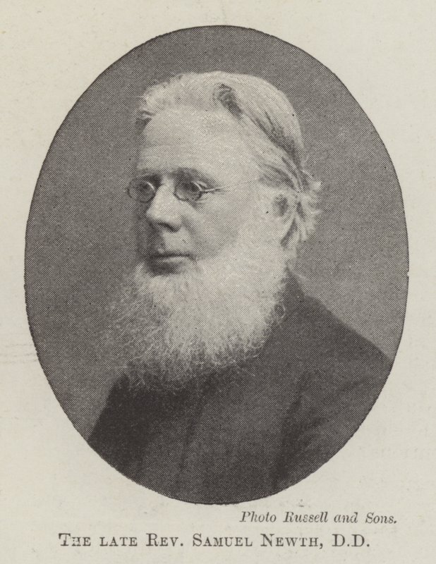 Il defunto reverendo Samuel Newth, DD da English Photographer